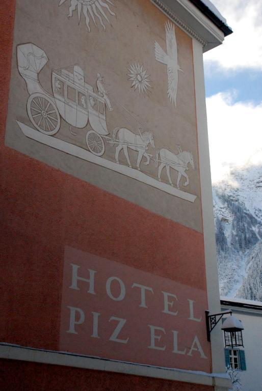 Hotel Piz Ela Bergun Davos Exterior foto