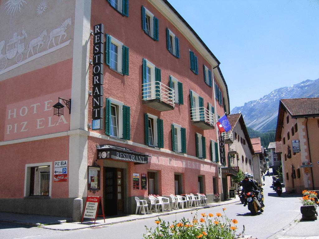 Hotel Piz Ela Bergun Davos Exterior foto