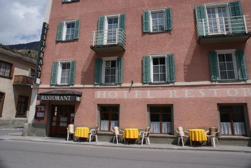 Hotel Piz Ela Bergun Davos Exterior foto