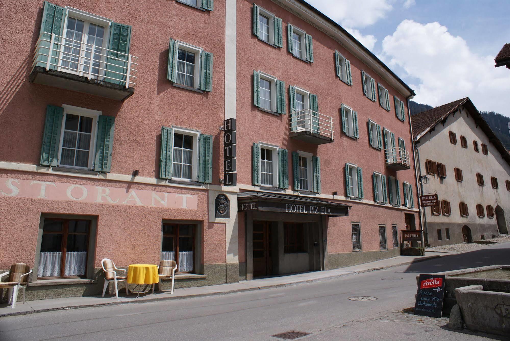 Hotel Piz Ela Bergun Davos Exterior foto
