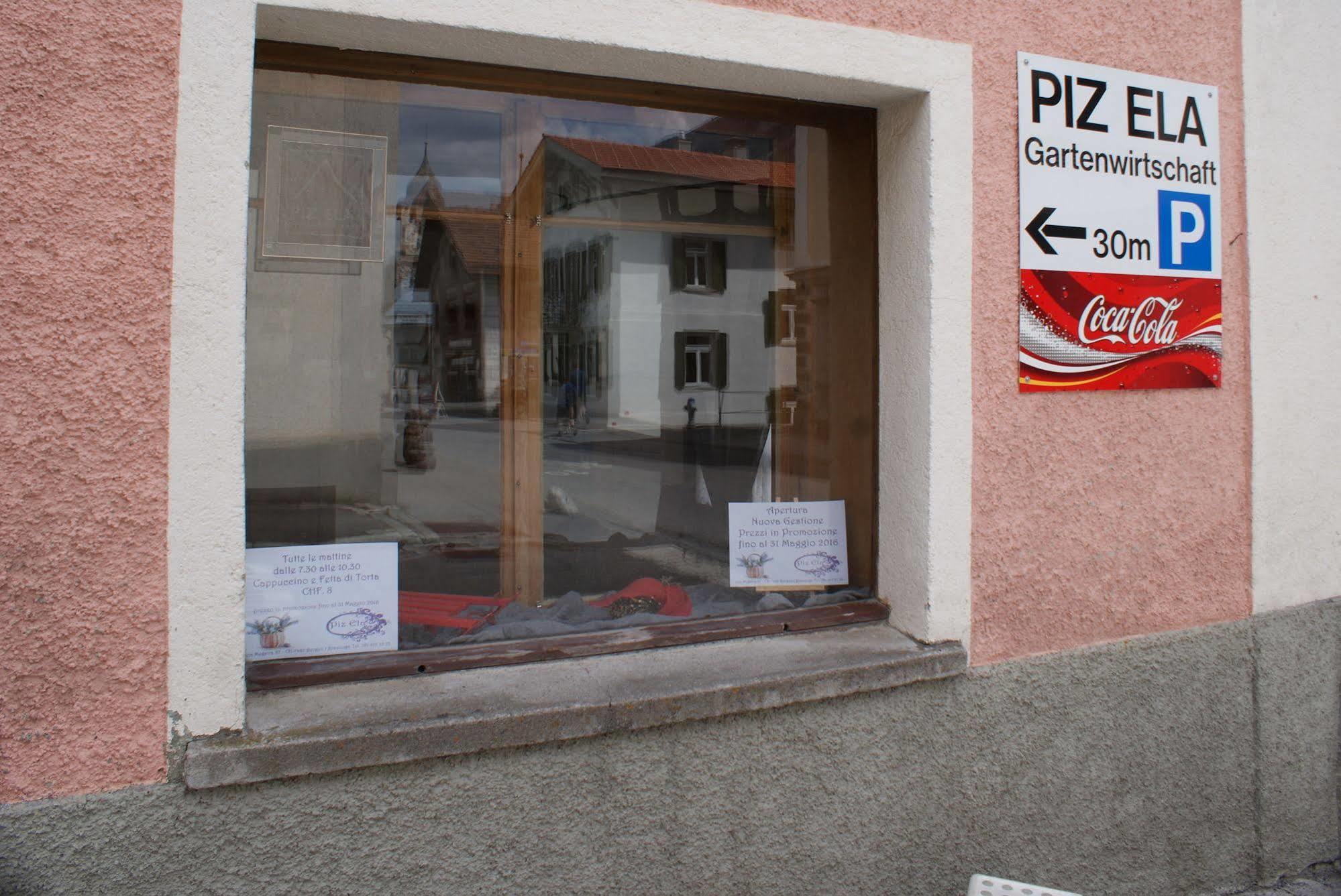 Hotel Piz Ela Bergun Davos Exterior foto